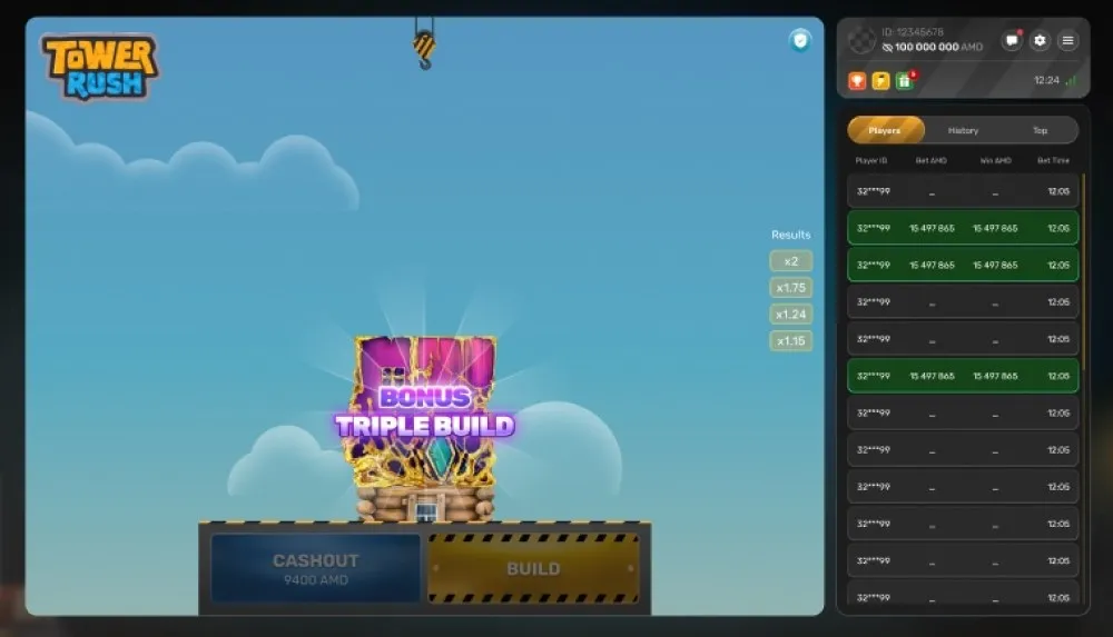 Trzy piętra bonusowe Tower Rush &ndash; mechanika i znaczenie strategiczne